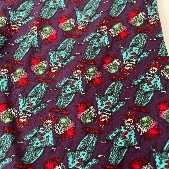 LuLaRoe Leggings, Clown Pattern - Picture 2 of 3